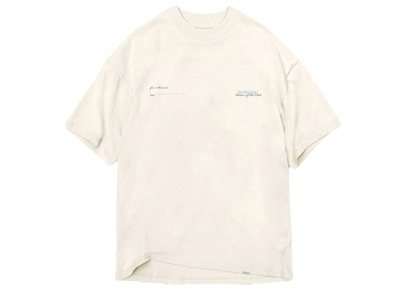 Represent Patron Of The Club T-Shirt Flat White