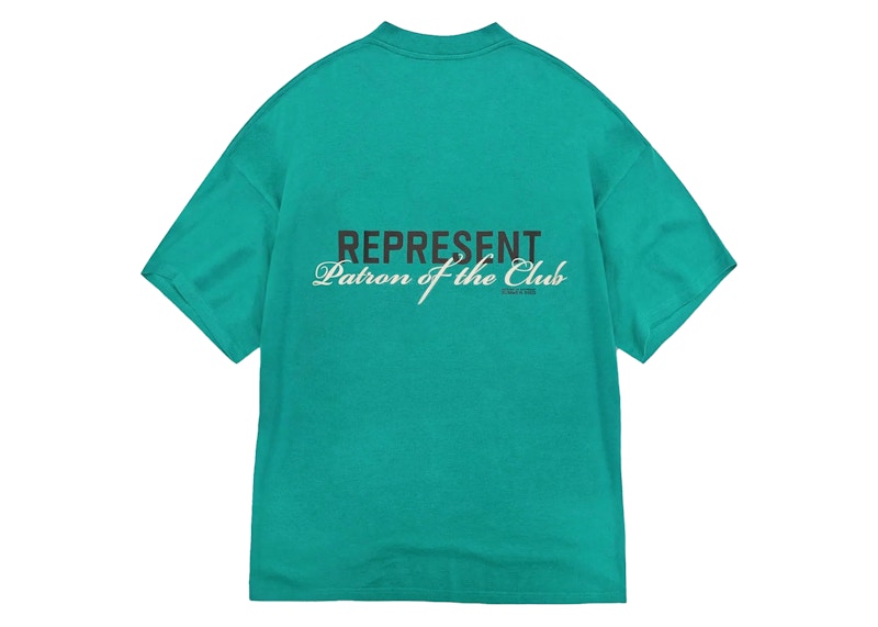 Represent Patron Of The Club Tee Teal
