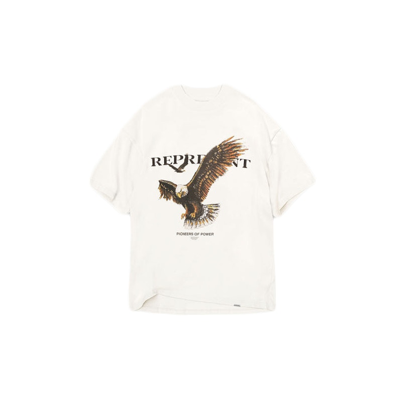 Represent Pioneers Of Power T-shirt Flat White