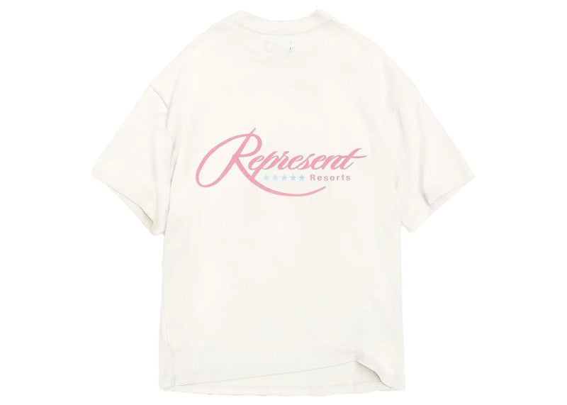 Represent Resort T-Shirt Flat White