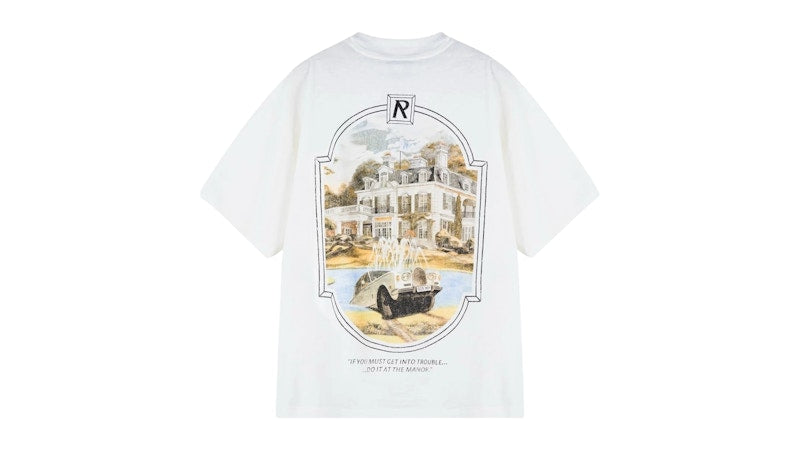 Represent Revere Manor T-shirt Aged White