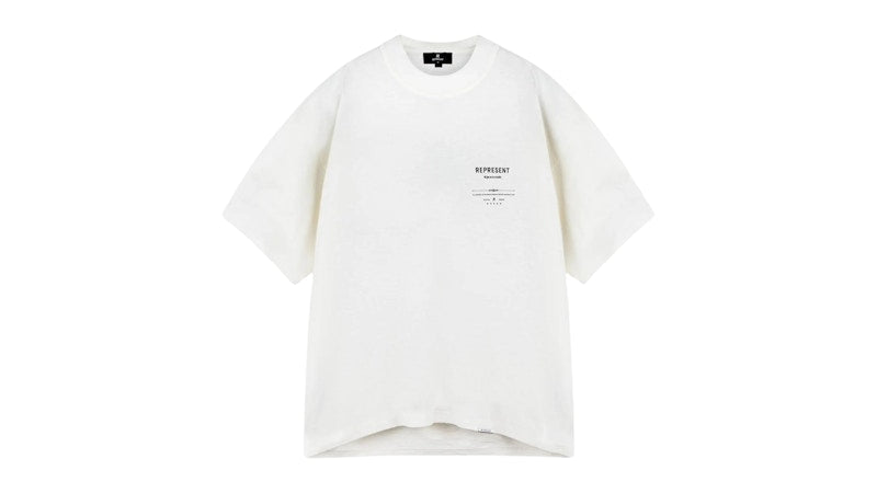 Represent Revere Manor T-shirt Aged White
