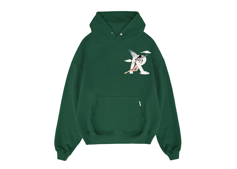 Represent Storms In Heaven Hoodie Racing Green