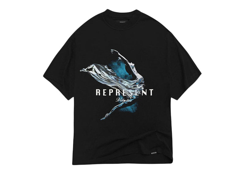 Represent Vitesse T-Shirt Jet Black