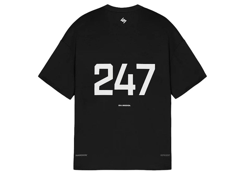Represent x Marchon Team 247 Oversized T-shirt Black