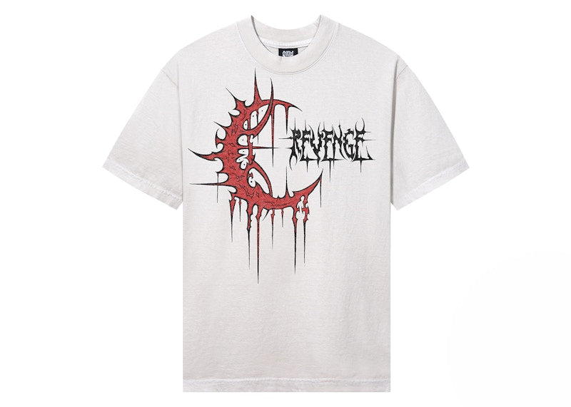 Revenge Crescent Tee Cement