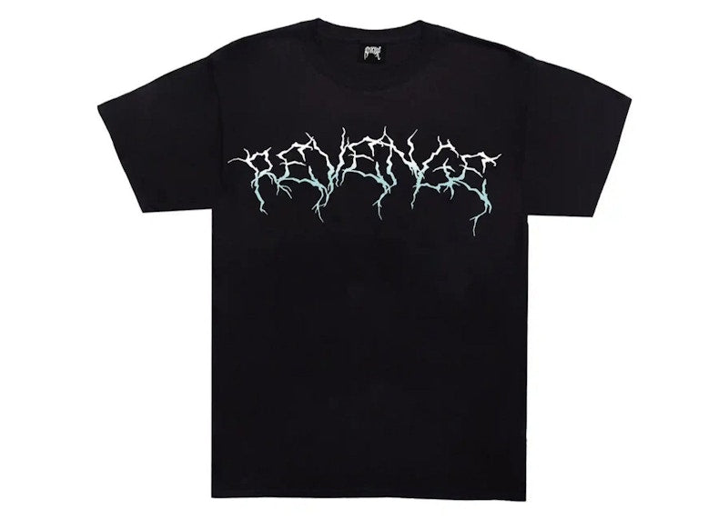 Revenge Gradient Lightning Tee Black