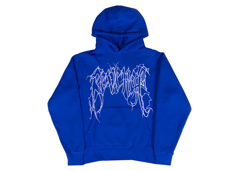 Revenge Lightning Arch Hoodie Blue