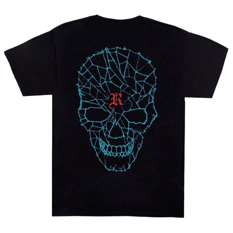 Revenge Lightning Spider T-shirt Black/Blue