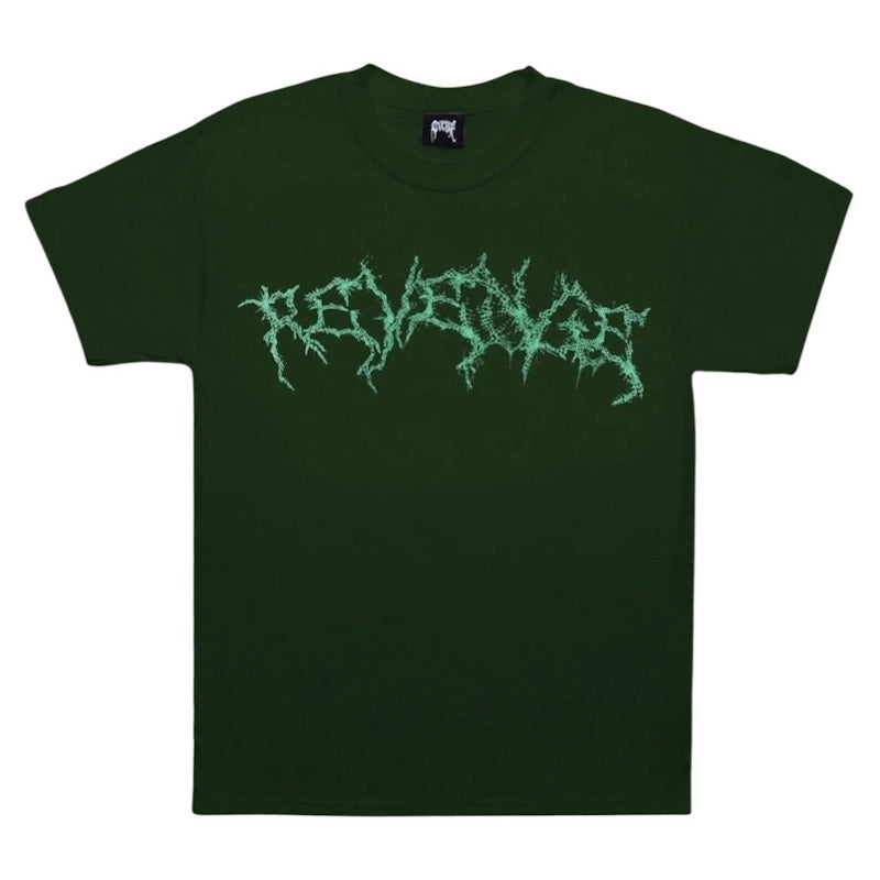 Revenge Lightning Spider T-shirt Green