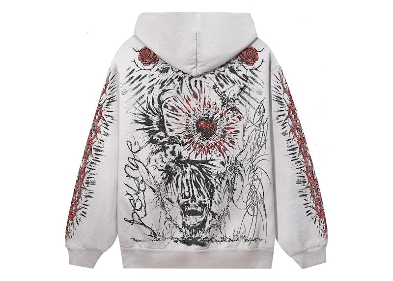 Revenge Mehrunes' Razor Hoodie Cement