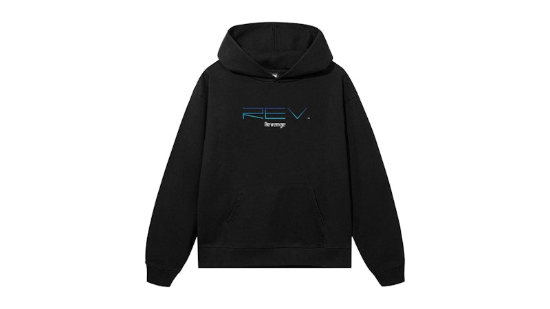Revenge Memory Card Hoodie Black/Blue