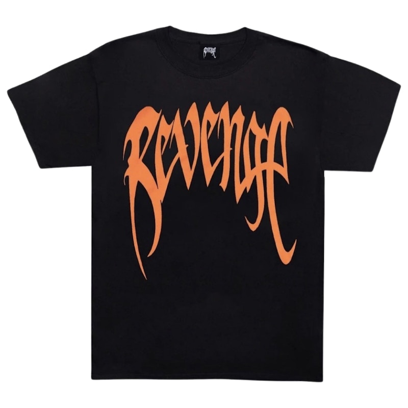 Revenge Orange Arch T-shirt Black