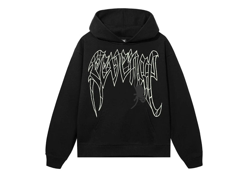 Revenge Spider Arch Glow In The Dark Hoodie Black