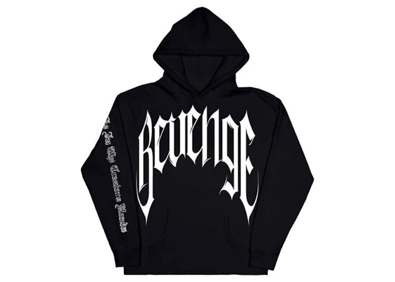 Revenge Trippie Smoking Hoodie Black