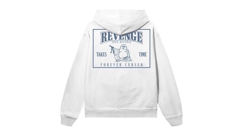 Revenge Tru Revenge Zip Sweatshirt White/Blue