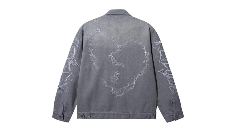 Revenge XXXTentacion Heartbreak Work Jacket Grey