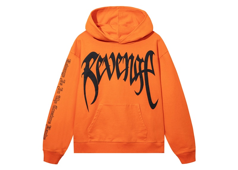 Revenge XXXTentacion Kill Hoodie Orange/Black