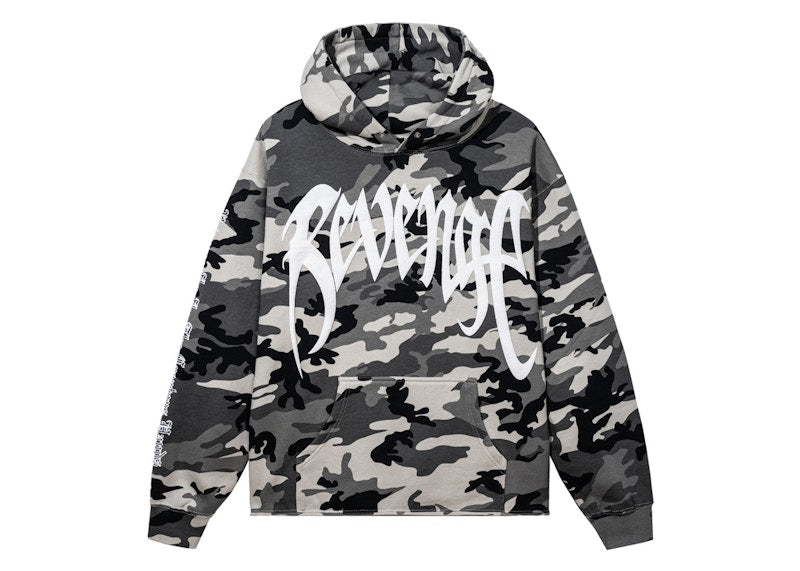 Revenge XXXTentacion Kill Hoodie Snow Camo