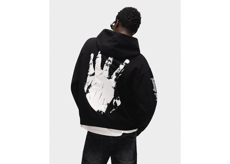 Revenge XXXTentacion Kill Outline Hoodie Black/White