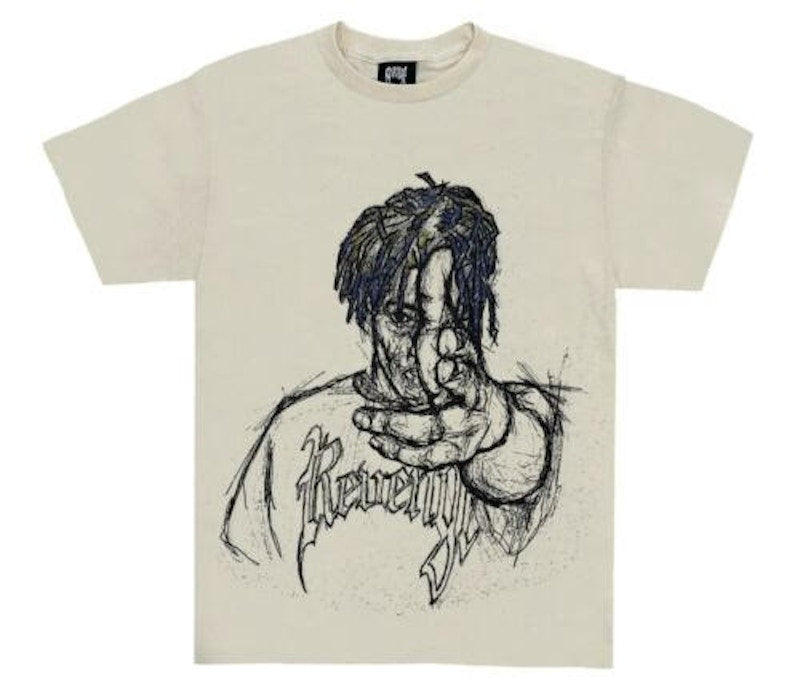 Revenge x 999 Sketch T-shirt Cream