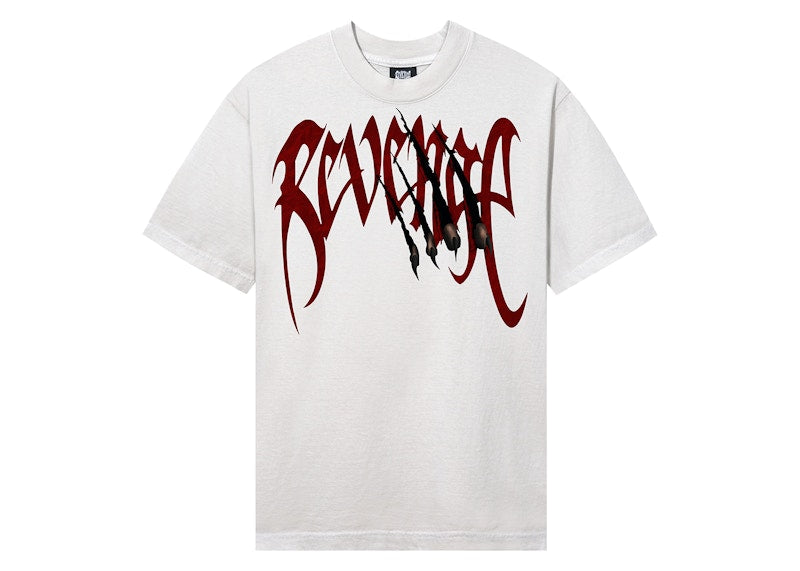Revenge x City Morgue Arch Logo Claw Tee Cement
