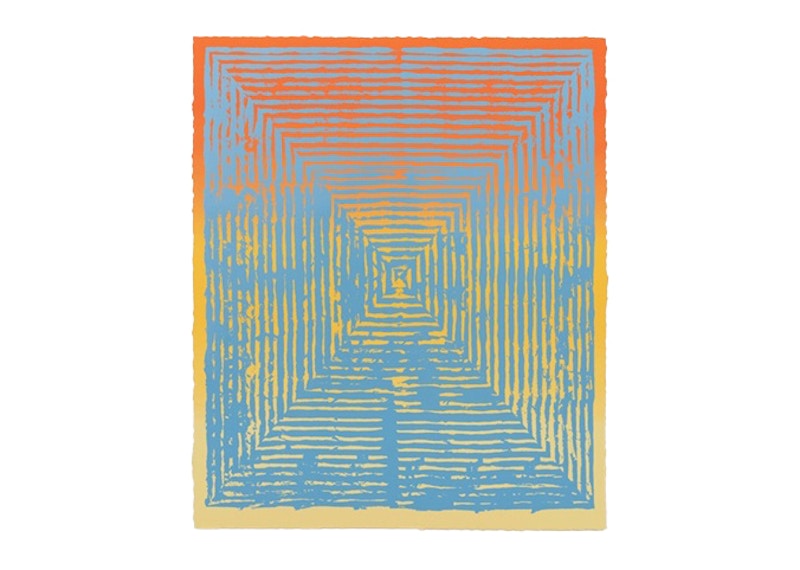 Revok Loop_Org_paleCyan_2a Print (Signed, Edition of 75)