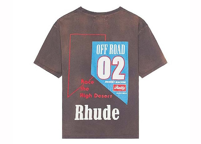 Rhude 2 Tee Grey