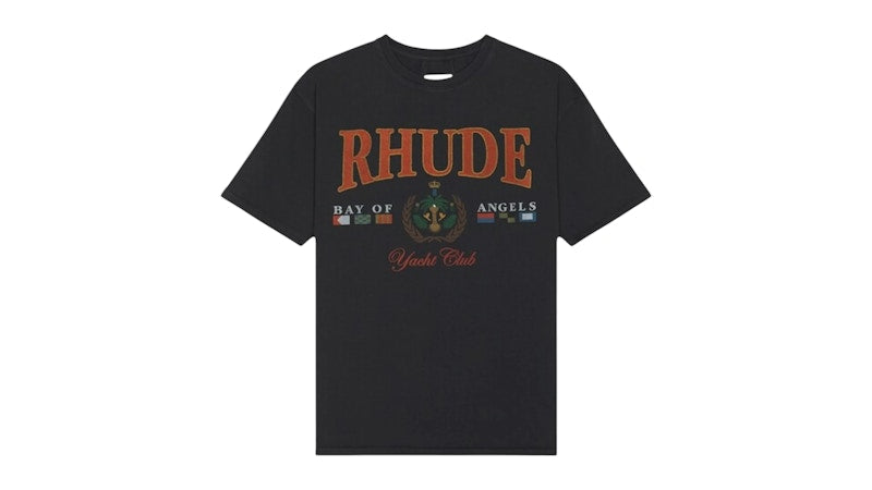 Rhude Bay Of Angels Yacht Tee Black