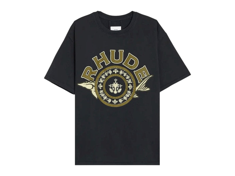Rhude Black Caviar Tee Vintage Black