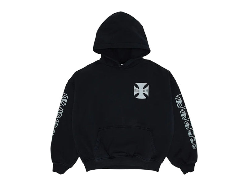 Rhude Boys Hoodie Vintage Black