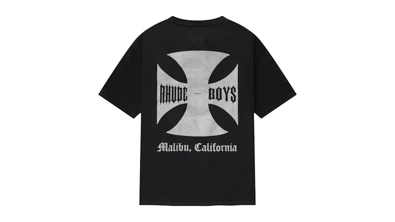 Rhude Boys Tee Black