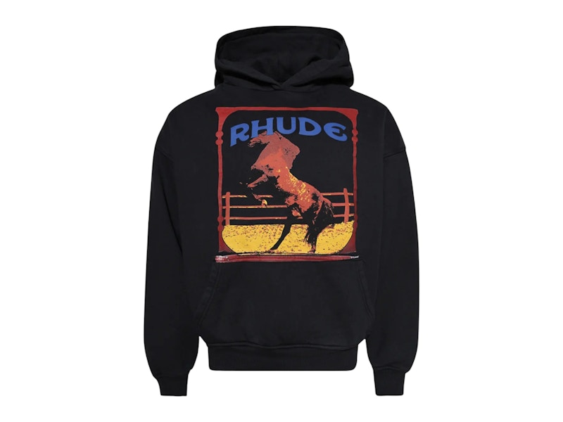Rhude Cadre Hoodie Vintage Black