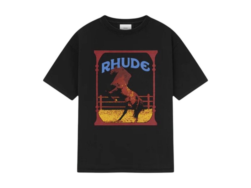Rhude Cadre T-shirt Vintage Black