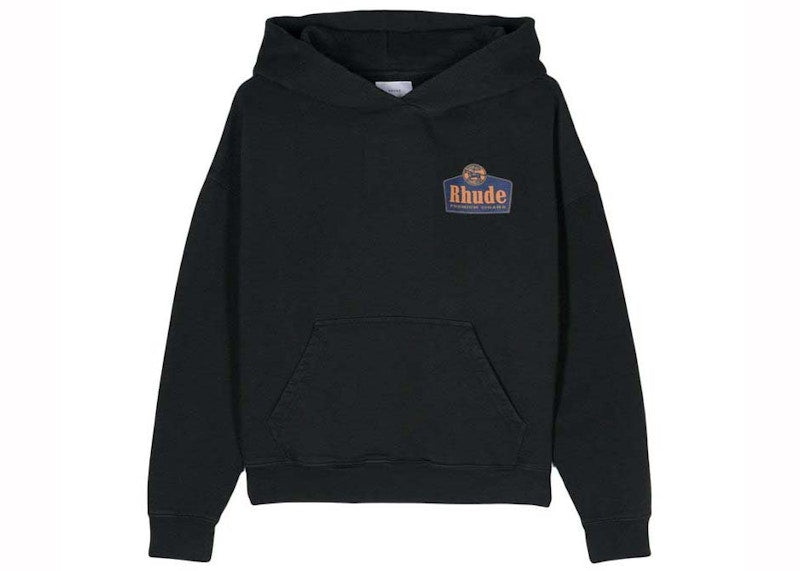 Rhude Grand Cru Hoodie Vintage Black