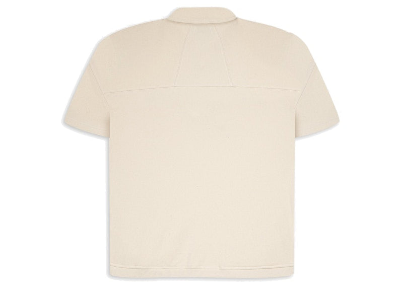 Rhude Pique Racer Polo Cream