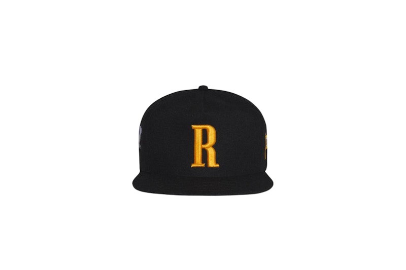 Rhude R Wool Hat Black
