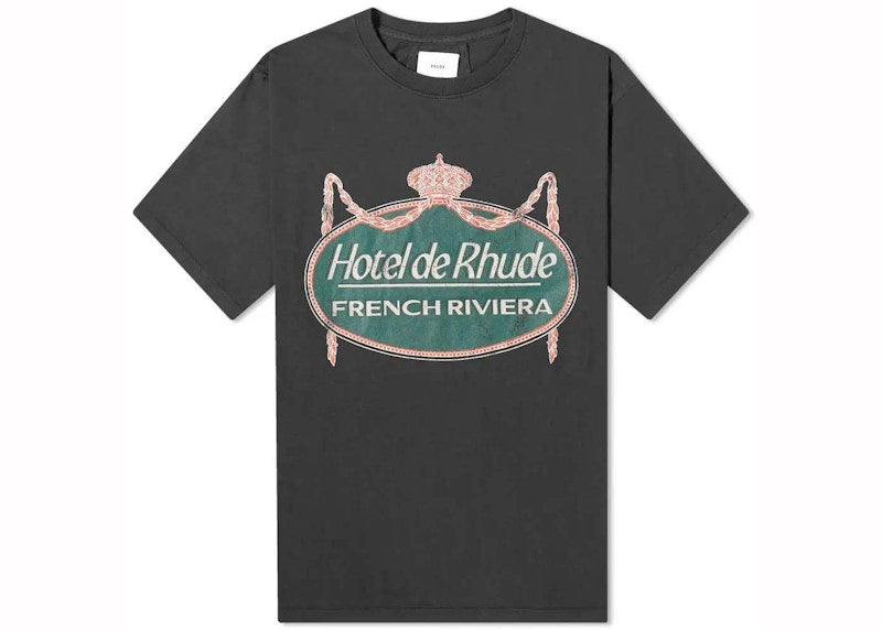 Rhude Riviera T-shirt Vintage Black
