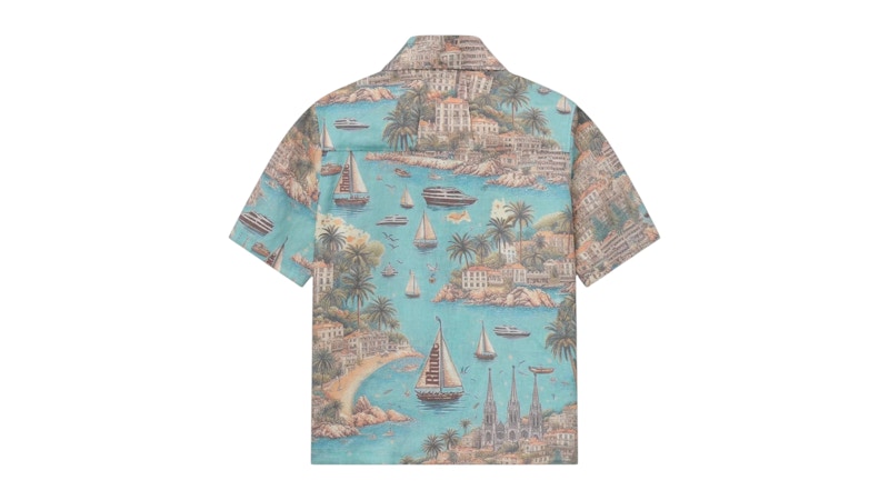 Rhude Sailing Map Shirt Multi color