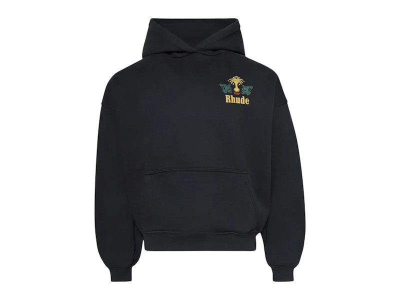 Rhude Tabaco Hoodie Vintage Black