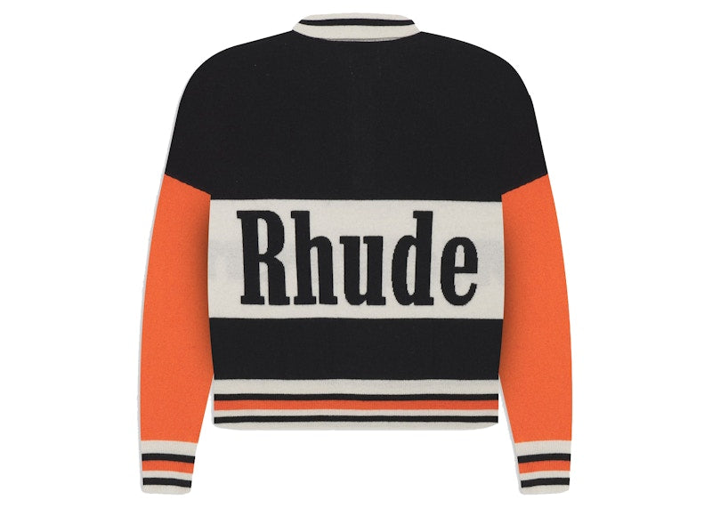 Rhude x McLaren Logo Polo Black/Orange