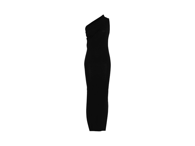 Rick Owens Abito In Maglia Athena Dress Black