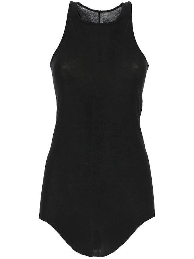 Rick Owens Basic Rib Tank Black