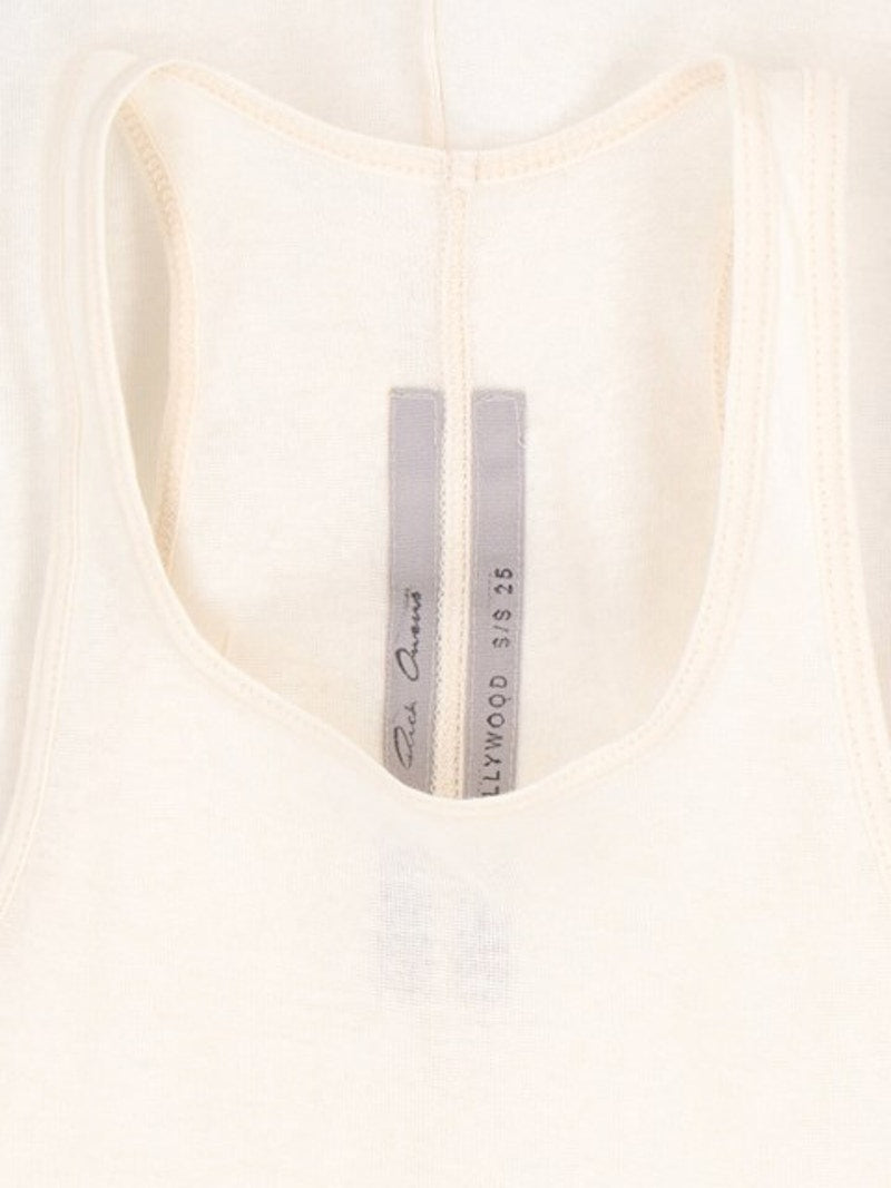 Rick Owens Basic Rib Tank Natural