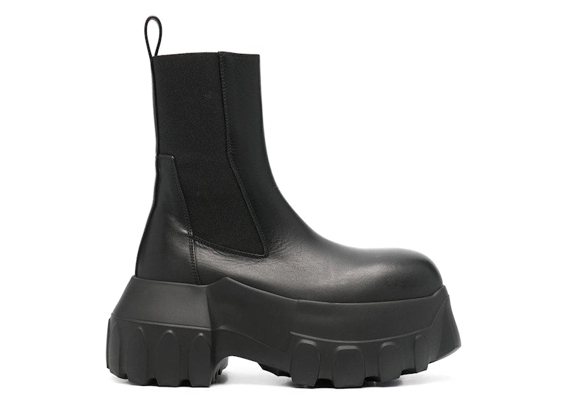 Rick Owens Beatle Mega Tractor Boot Black (Women's)