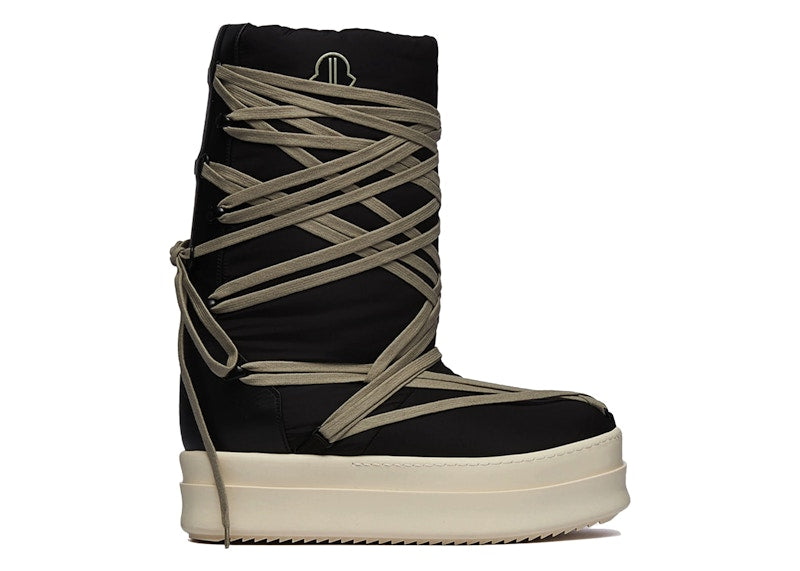 Rick Owens Bigrocks Boot Moncler Black