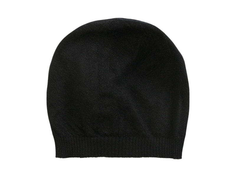 Rick Owens Cashmere Hat Black