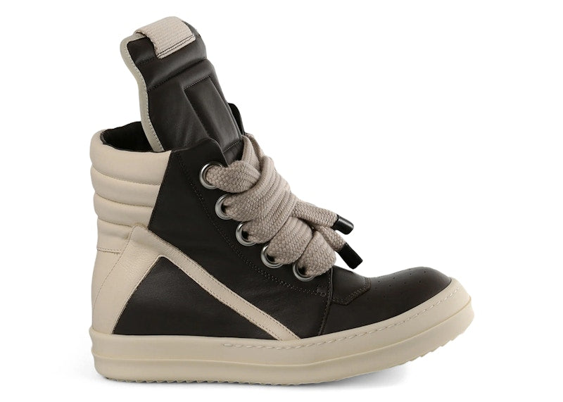 Rick Owens Concordians Jumbo Laced Geobasket Dark Dust (Women's)