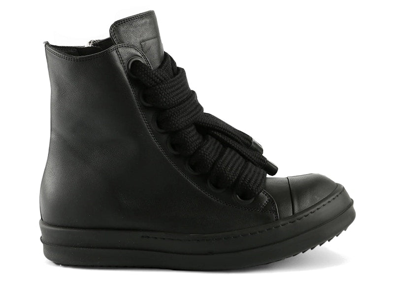 Rick Owens Concordians Jumbo Laced High All Black (Women's)