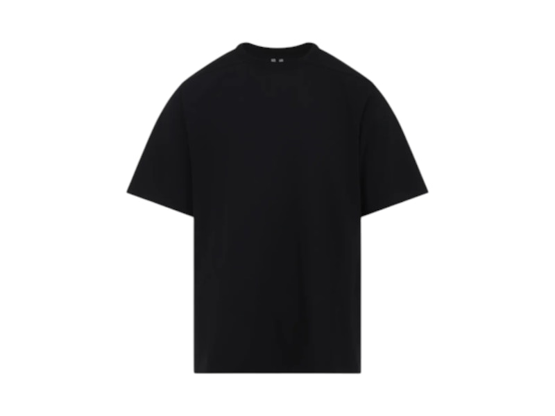 Rick Owens Cotton Jersey Brad T-shirt Black